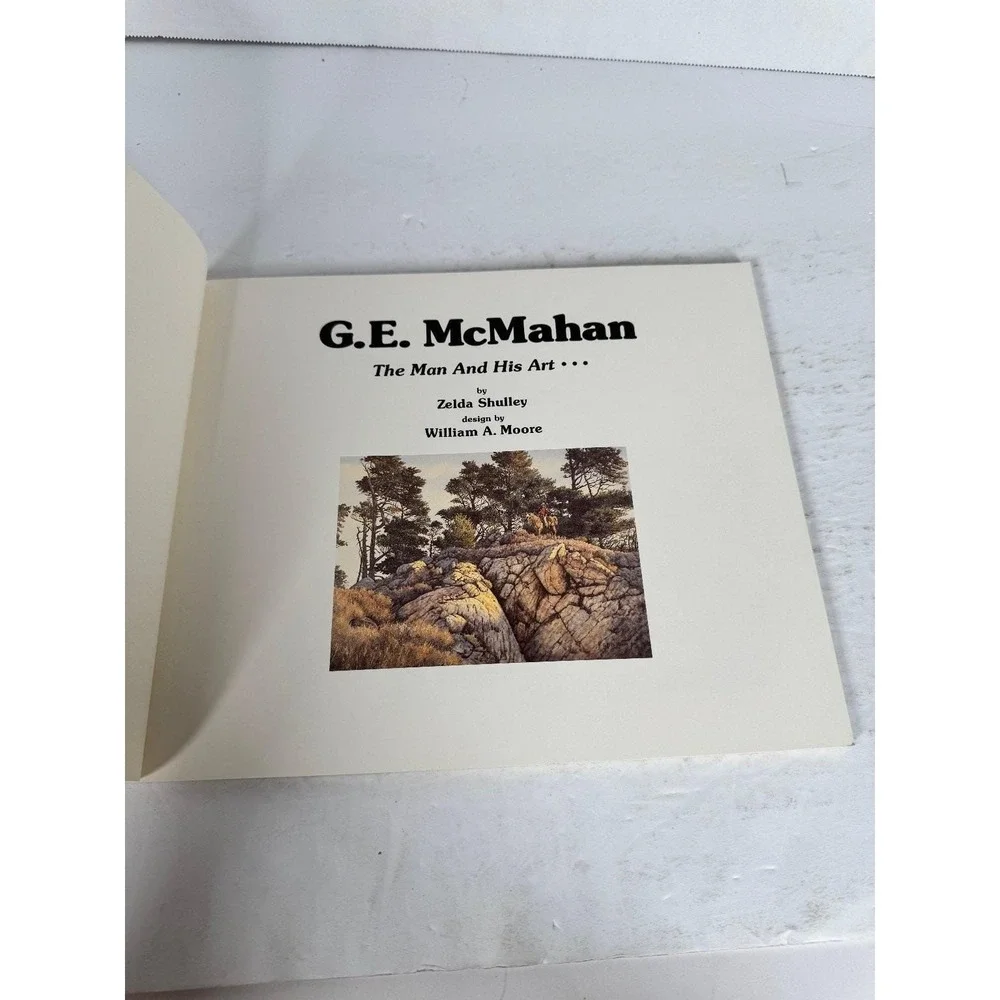 G.E. McMahan The Man & His Art 1980 Zelda Shulley Illustrated Klamath Pioneer